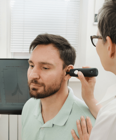 Microsuctioning ear wax